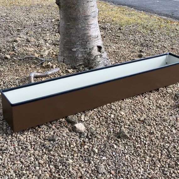 Custom Made Window Box, Handmade Metal Planter, Home Garden Decor