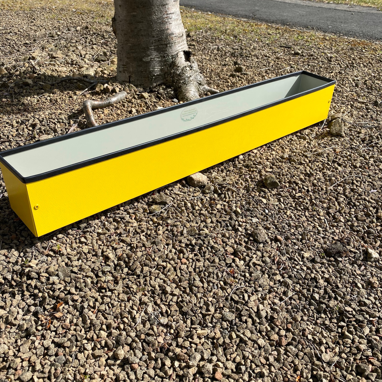 94.5cm Long Yellow Window Box Style Handmade Metal Planter Etsy UK