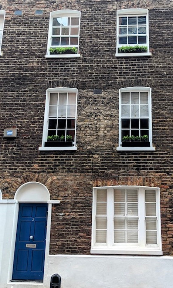 Custom Size Window Sill | Bespoke Window Box | London Window Box | Handmade | Upcycled Metal Planter, Recycled Repurposed Metal Planter