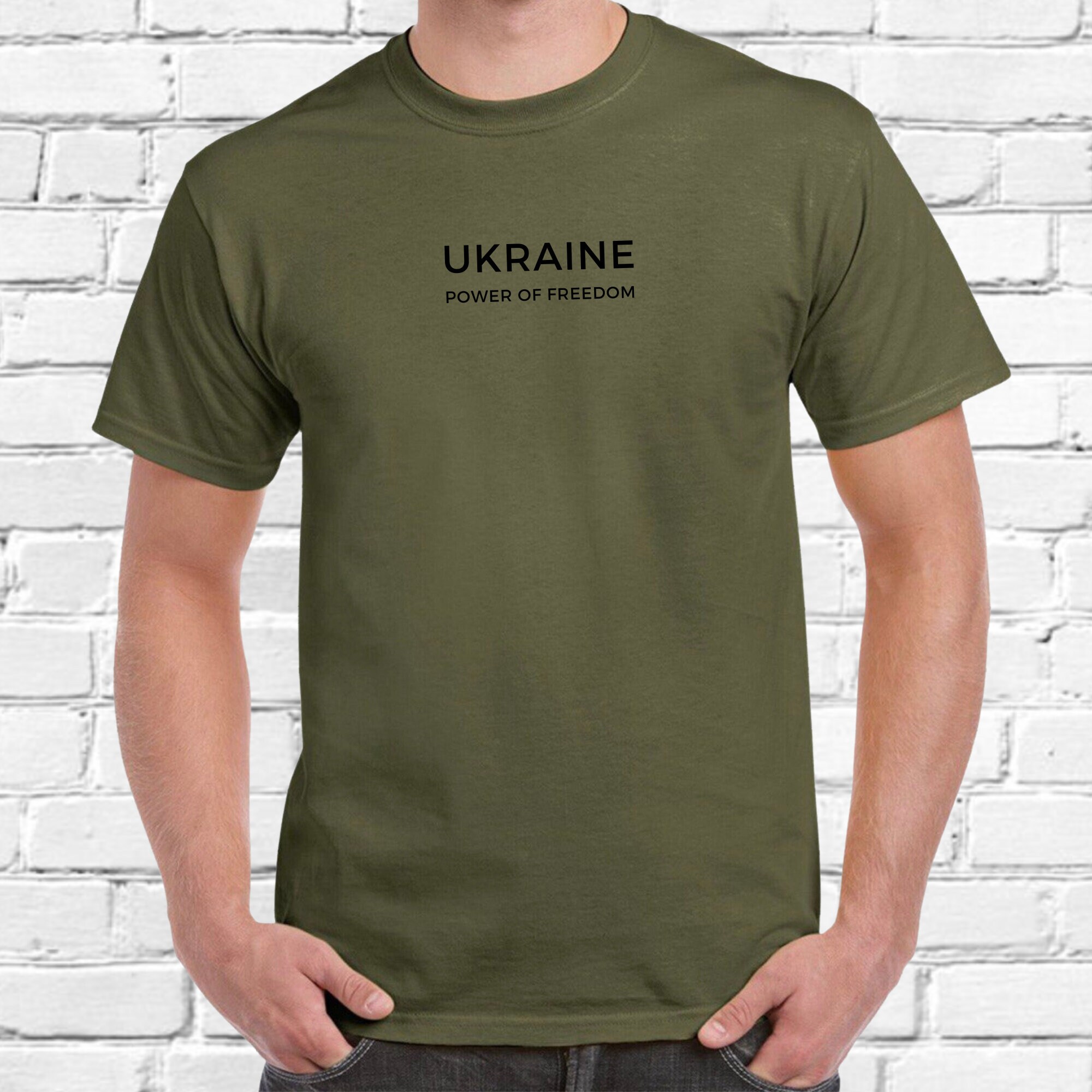 Ukrainian Shirt for Men Embroidered Tshirt Support of Etsy Canada