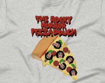 T-shirt Rocky Horror Pizza Dough: grappig muziektheater-T-shirt