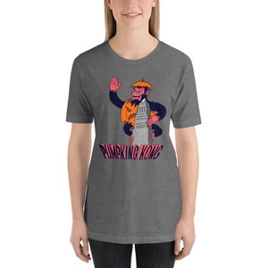 Camiseta PumpKing Kong Camisa divertida de Halloween, camisa de disfraces, camisa de King Kong, camisa de calabaza imagen 3