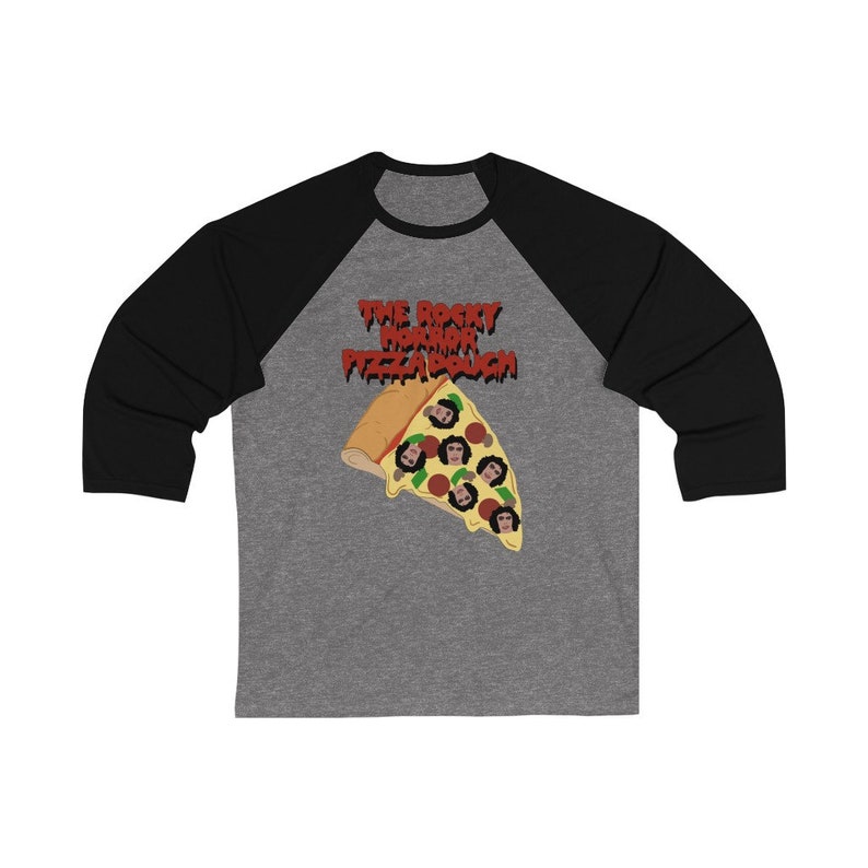 Rocky Horror Pizza Dough Camisa de béisbol, Rocky Horror Picture Show, Camisa de pizza, Camiseta de Halloween, Camisa Punny imagen 4