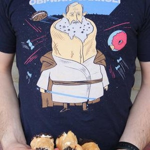 Obi-Wan Cannoli Shirt, Funny Star Wars Pun Shirt For Him, Obi wan Kenobi Shirt, Funny Starwars Shirt, Funny Tshirt, Jedi Shirt, Punny Shirt image 3