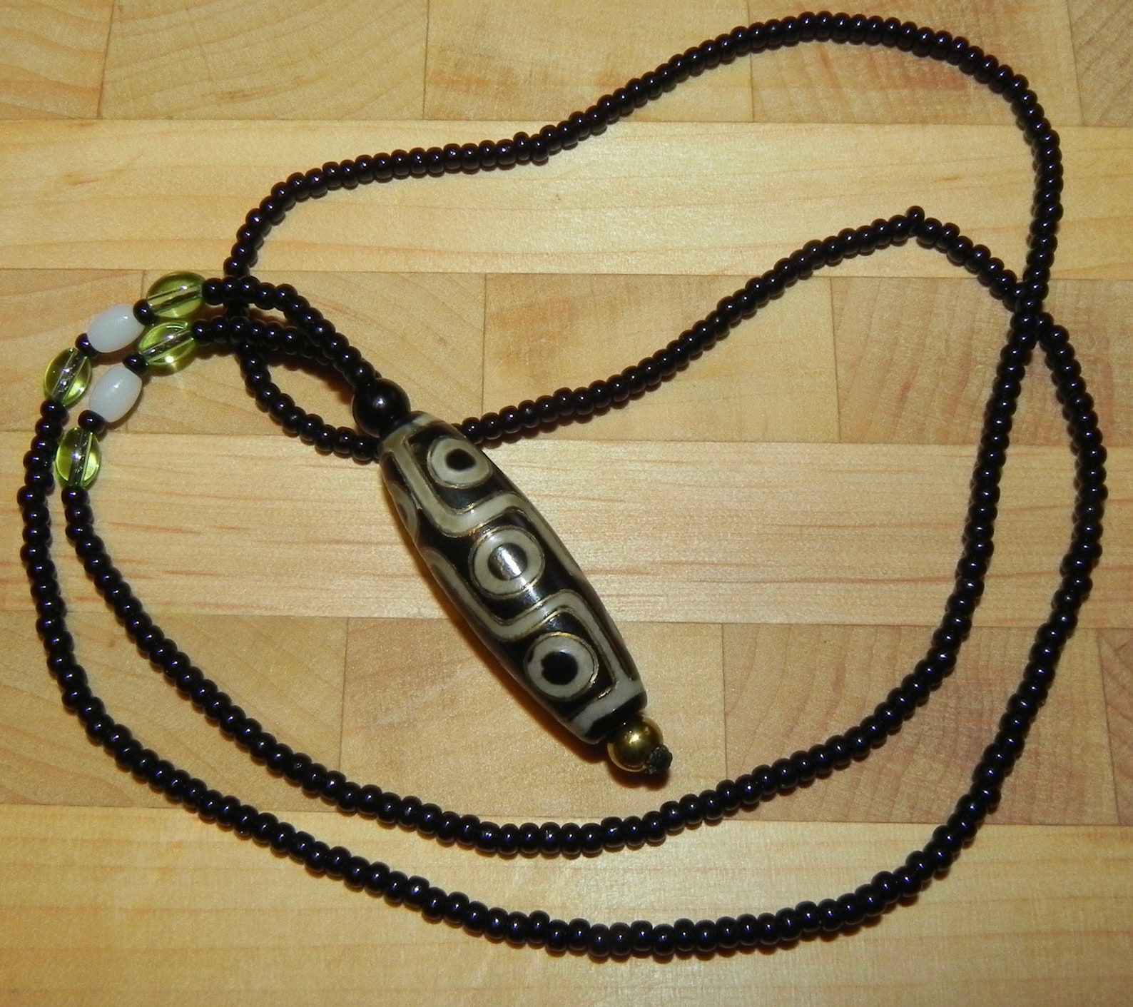 Money amulet 9 eyes Dzi bead Dynasty Tang style encrusted Etsy