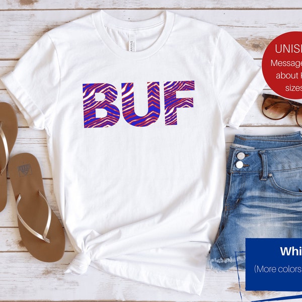 Buffalo Football Shirt | Buffalo Zubaz Shirt | Buf Shirt | Women's Buffalo Shirt | Men's Buffalo Shirt | Buffalo Sweatshirt and Hoodie |