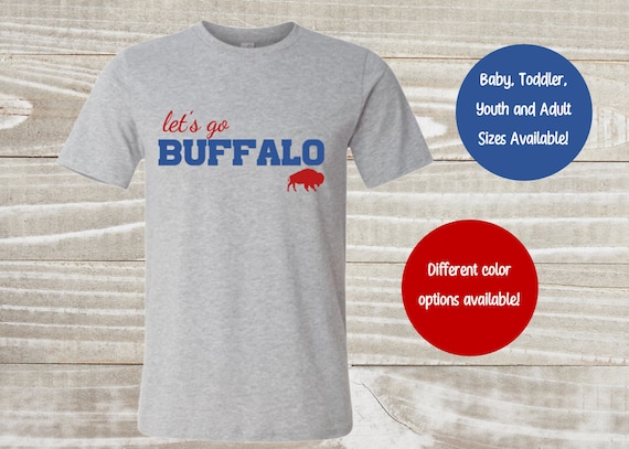 voetbalshirt Buffalo voetbalshirt Buffalo-shirt - Etsy
