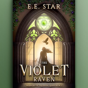 The Violet Raven Signed PAPERBACK with Diamond Foiling