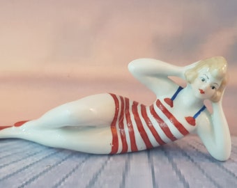 Super Art Deco 1920 Style  Bathing Beauty Doll (Also Possible  Dolls House)