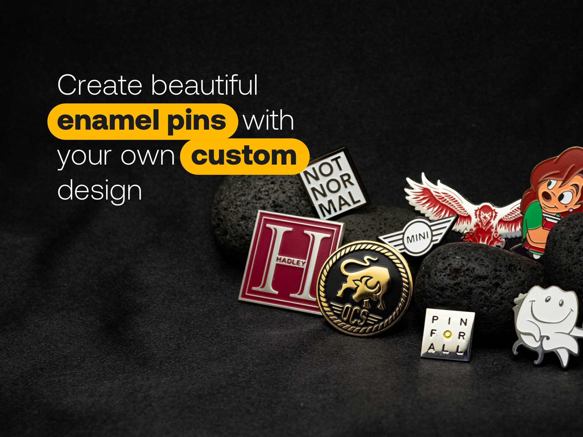 Custom enamel pins with your design Production and wholesale Etsy