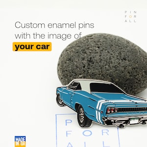 Custom car pins - custom pins from photo - car pins - racing enamel pins - pins from photo