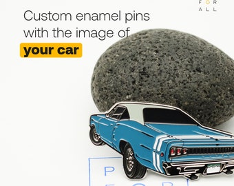 Custom car pins - custom pins from photo - car pins - racing enamel pins - pins from photo