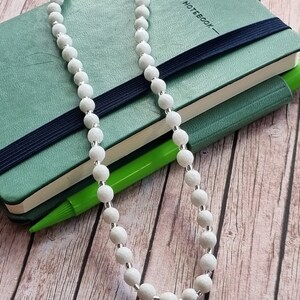 Stretchy Choker, Gemstone Choker, White Quartz Necklace, Stackable Necklace,  Unisex Gift.
