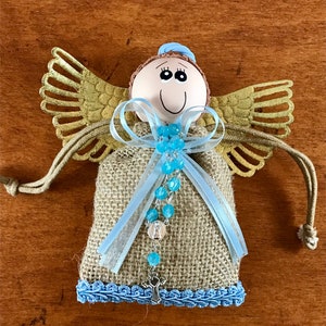 6 Angel Baptism First Communion Favor Recuerdo  De Primera Comunion Bautizo Magnets