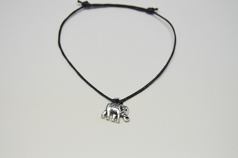 Elephant Friendship Bracelet Elephant Cord Bracelet String Etsy