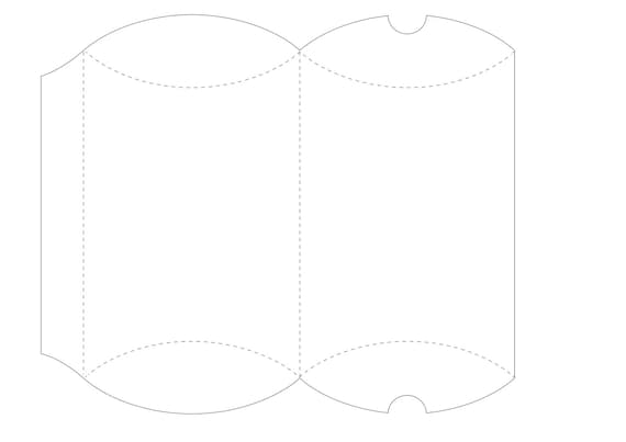 Printable Christmas Pillow Gift Box, Printable Box Christmas, PDF, SVG ...