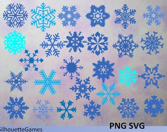 Snowflakes Svg, snowflake clipart, snowflake digital download svg, png