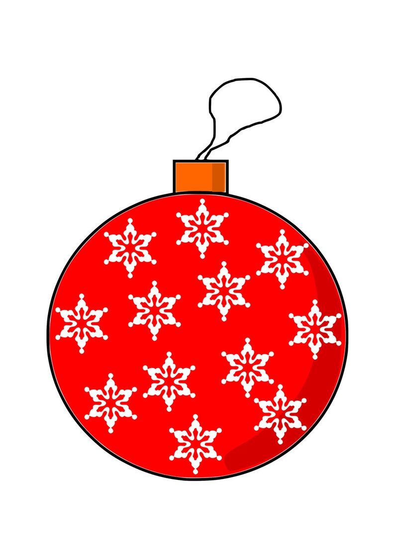 Vecteur de boules de Noël de Monsieur Jack clipart Etsy France