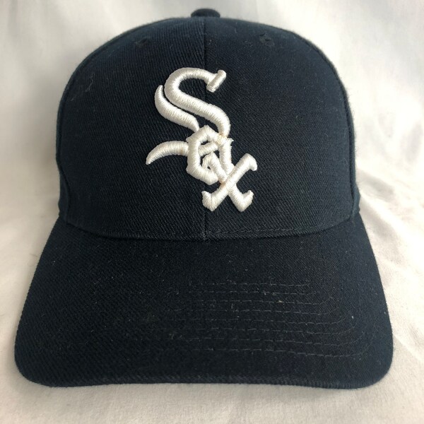 Casquette Snapback Vintage Chicago White Sox - Marque Sports Specialties, Logo Latéral, état Occasion Avec Usure