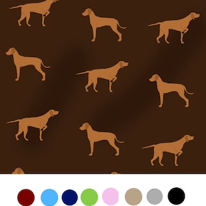 Magyar Vizsla fabric, dog fabric, 100% cotton, dogs, washable, 100cm length