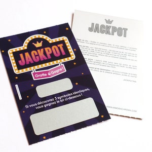 Carte à gratter demande témoin, demoiselle d'honneur ou demande parrain, marraine - Style ticket de jeu à gratter image 2