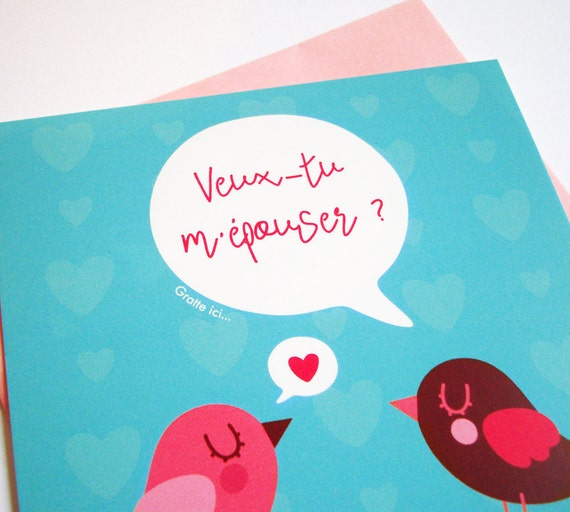 Carte de voeux papier 350g à gratter avec Illustration Originale