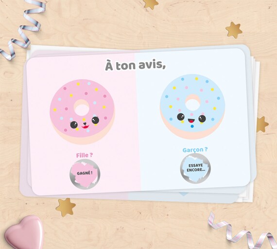 Mini Carte A Gratter Annonce Grossesse Sexe Du Bebe Fille Ou Etsy Mini Carte A Gratter Annonce Grossesse Sexe Du Bebe Fille Ou Etsy