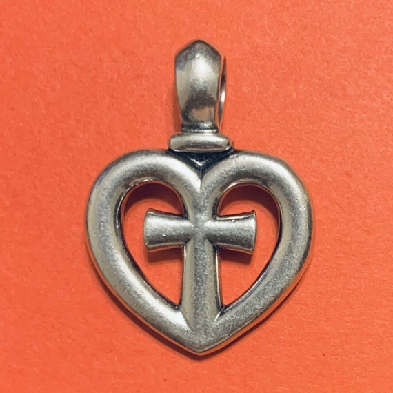 James avery heart cross sale