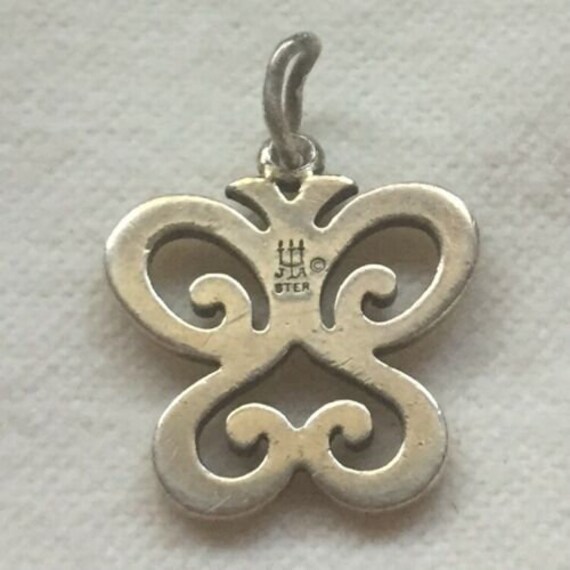 Retired James Avery Sterling Silver 925 Spring Butterfly Charm Medium Size