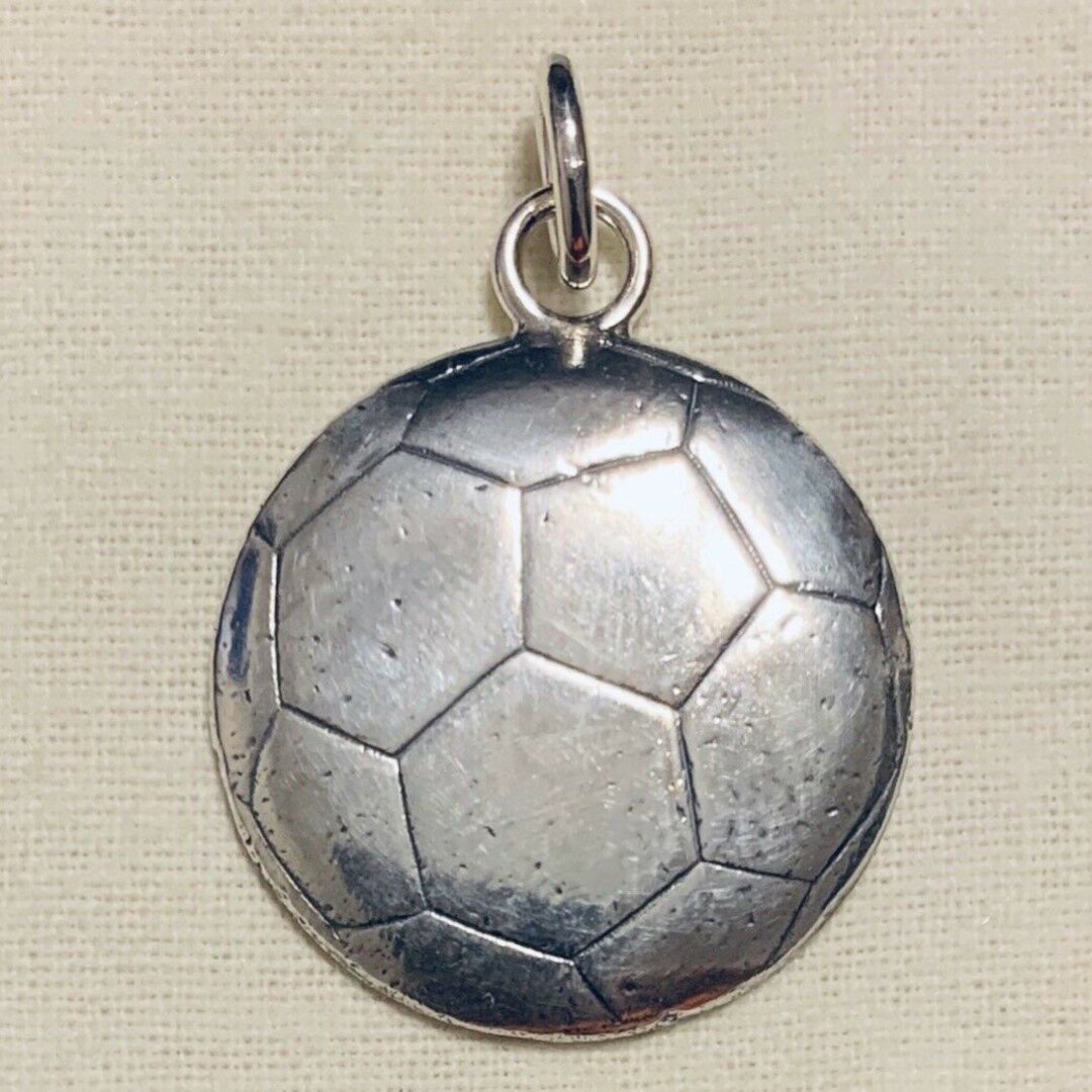 Retired James Avery Sterling Silver 925 Soccer Ball Pendant Uncut Loop  Canada