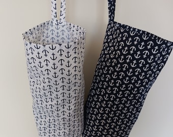 Plastic Bag Holder, Handmade