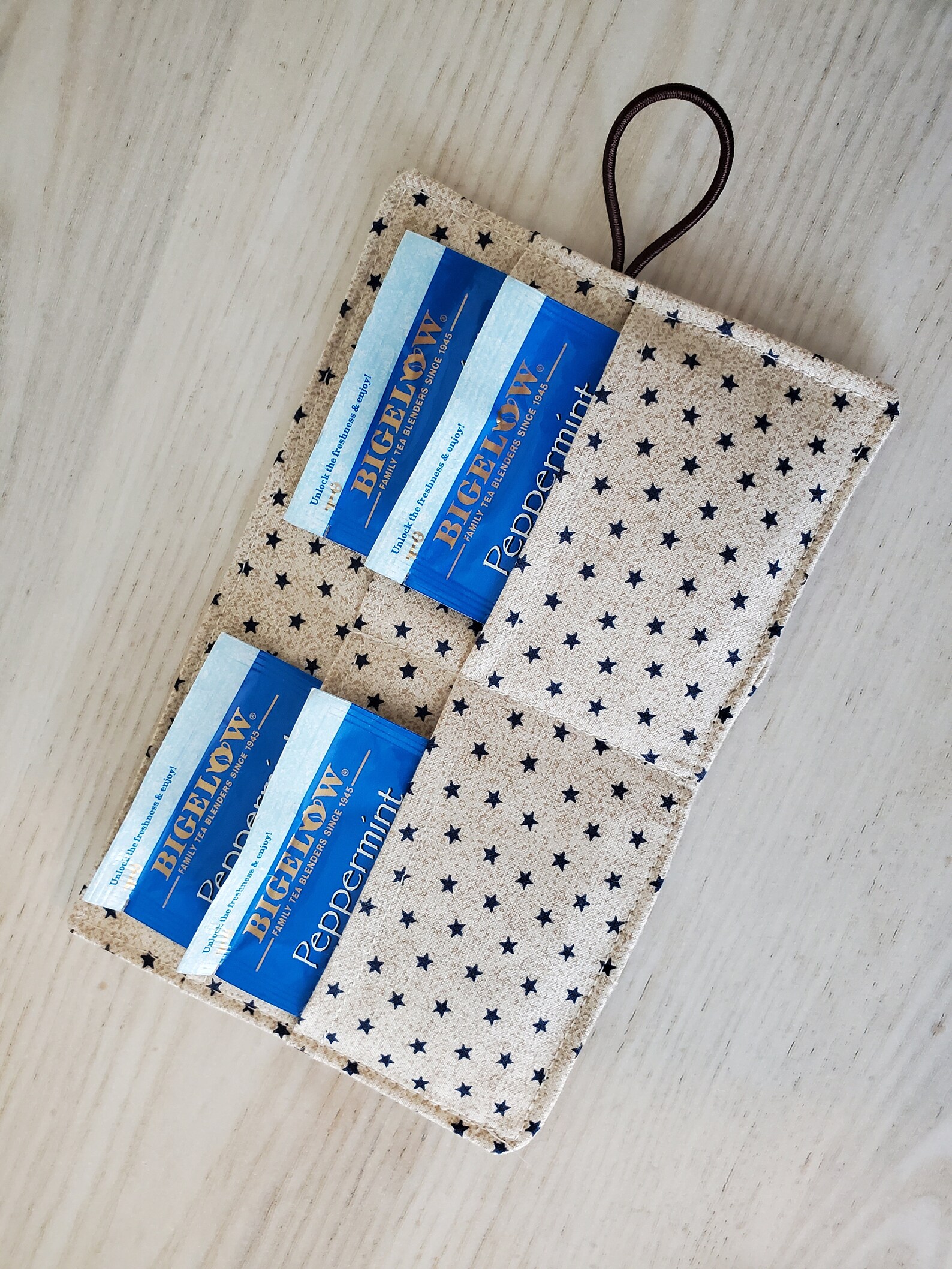 Tea Bag Wallet Travel Tea Bag Pouch Pocket Tea Bag Holder Etsy