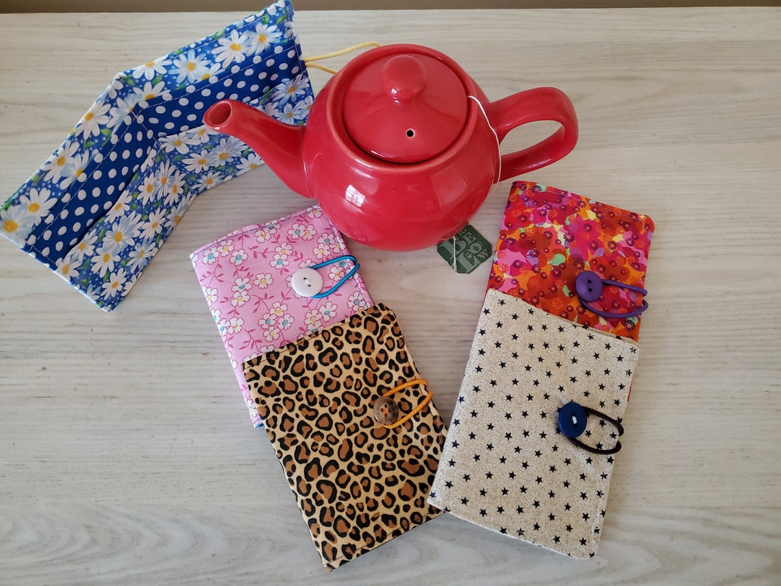 Tea Bag Wallet Travel Tea Bag Pouch Pocket Tea Bag Holder Etsy