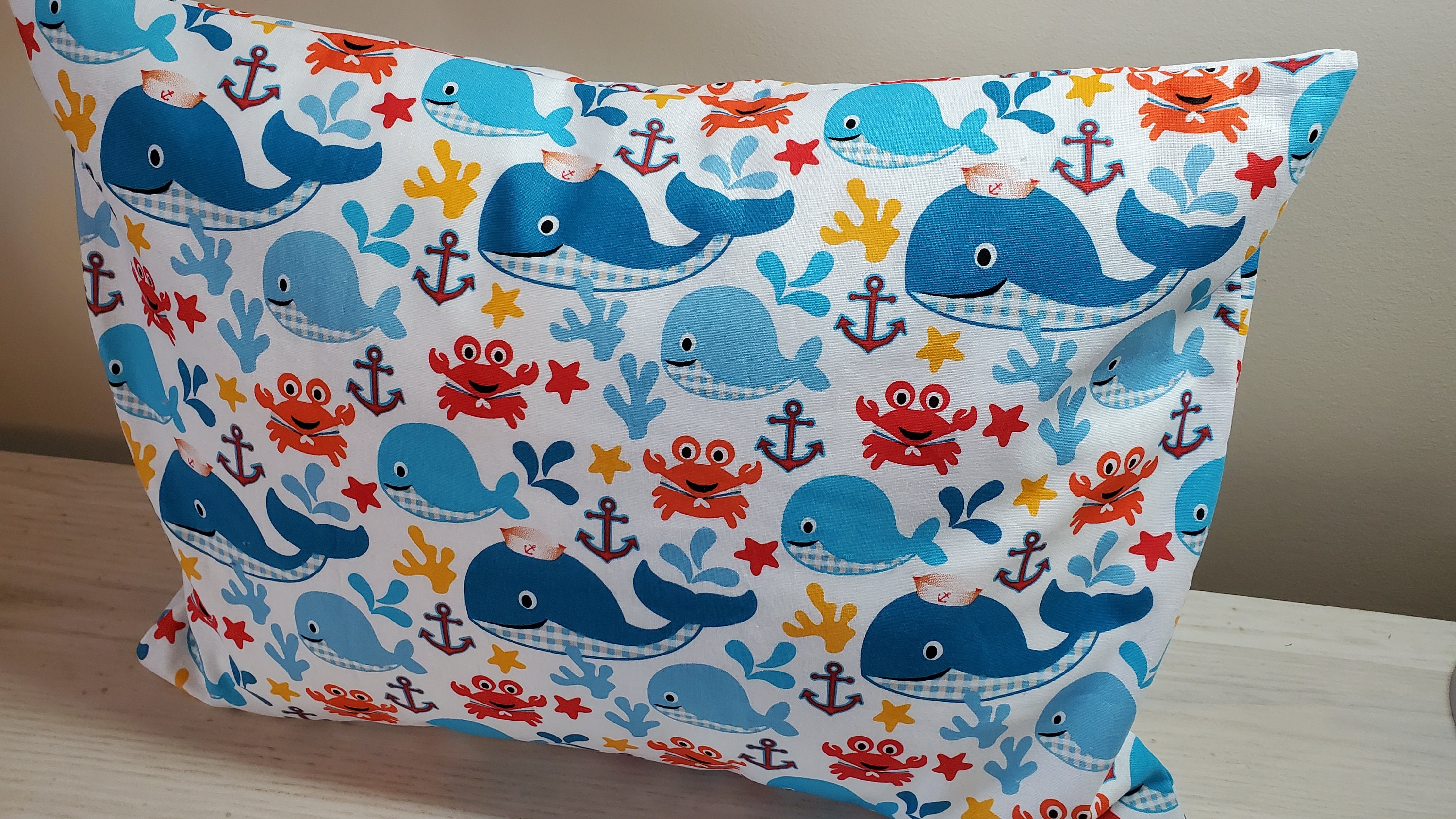 whale pillowcase