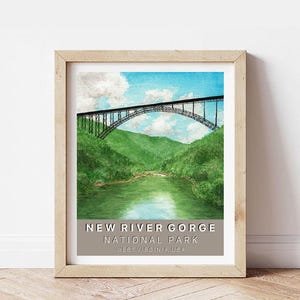 New River Gorge National Park Poster