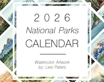 Calendario de Parques Nacionales 2026