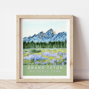 Grand Teton National Park Poster