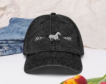 Vintage Cotton Twill Cap - Lily