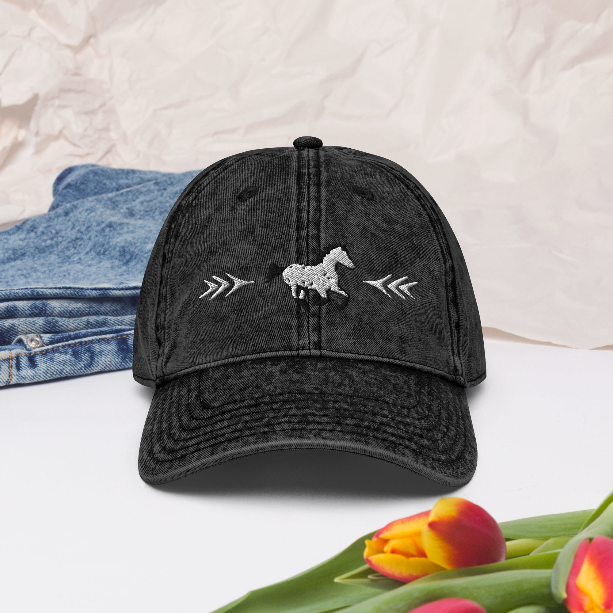 キャップ GATHERLAZY Vintage Lily Cotton Cap 24EP3CP008 Vintage Lily Cotton Cap - gatherlazy | 60% - Asian Fashion