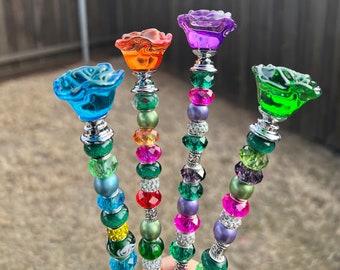 Tutores de rosas para macetas, tutores para plantas, regalo de jardín para mamá, regalo para el día de la madre