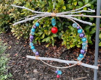 hummingbird gift for mom, hummingbird swing, mothers day gift, bird perch