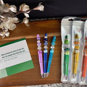 Perlen Stift, Kristall Geschenk für sie Teenager, Graduierung Geschenk, Stift für Lehrer, Hochzeitsgästebuch Stift, Brautjungfer Antrag Geschenk