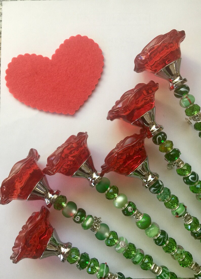 14 Rose Stakes for Garden Garden Decor Gift for Mom Etsy