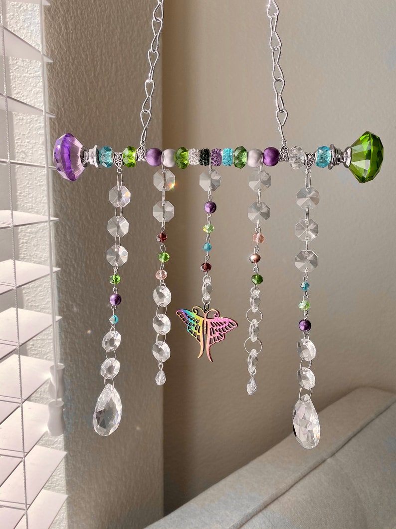 Butterfly Suncatcher Butterfly Garden Gift Set Gift for Mom Etsy