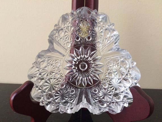 Vintage EAPG Daisy Pattern Pressed Glass Salad Dessert Plate MORE AVAILABLE 