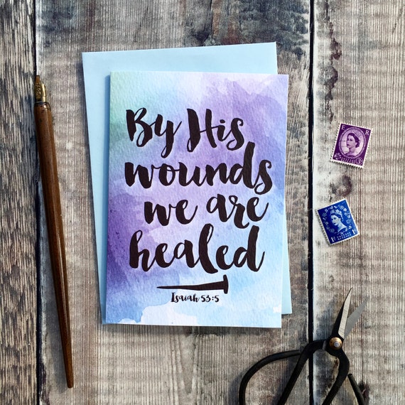We Are Healed {Card} We Are Healed {Card}