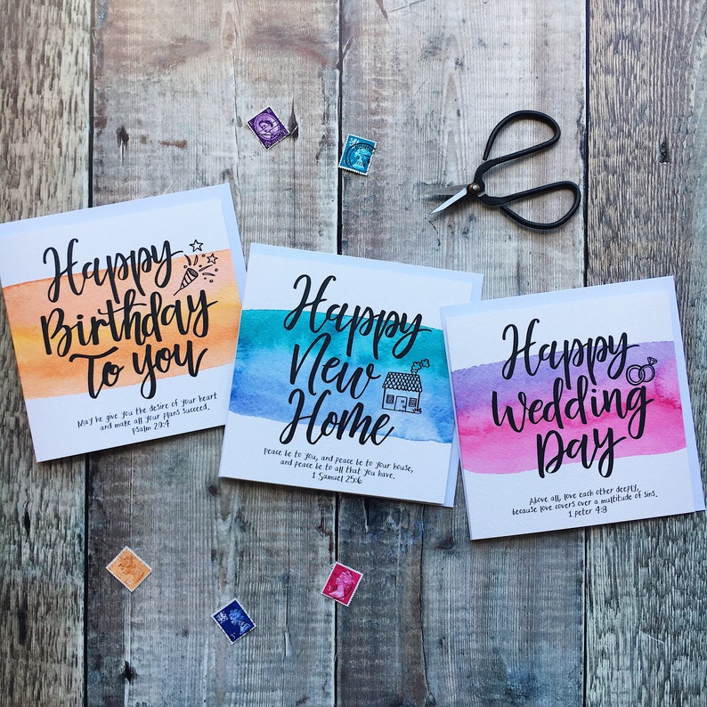 1 Samuel 25:6 Happy New Home Card