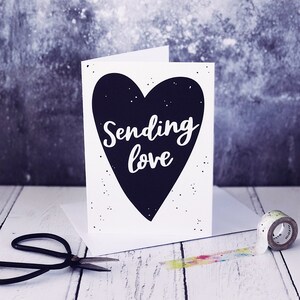 Envoi d'une carte d'amour - Je pense à toi