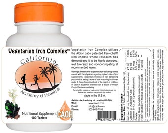 Complejo de hierro vegetariano