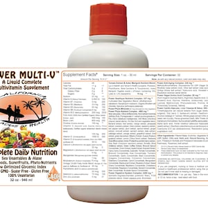 Liquid Power Multivitamin 32 oz